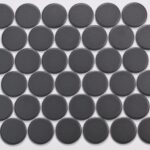 Marin Black Sea 2x2 Penny Round Matte