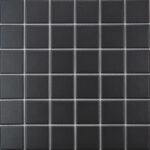 Marin Black Sea 2x2 Square Mosaic Matte