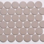 Marin Coastal Cliff 2x2 Penny Round Matte
