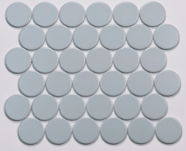 Marin Misty Blue 2x2 Penny Round