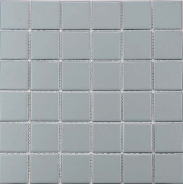Marin Misty Blue 2x2 Square Mosaic Matte