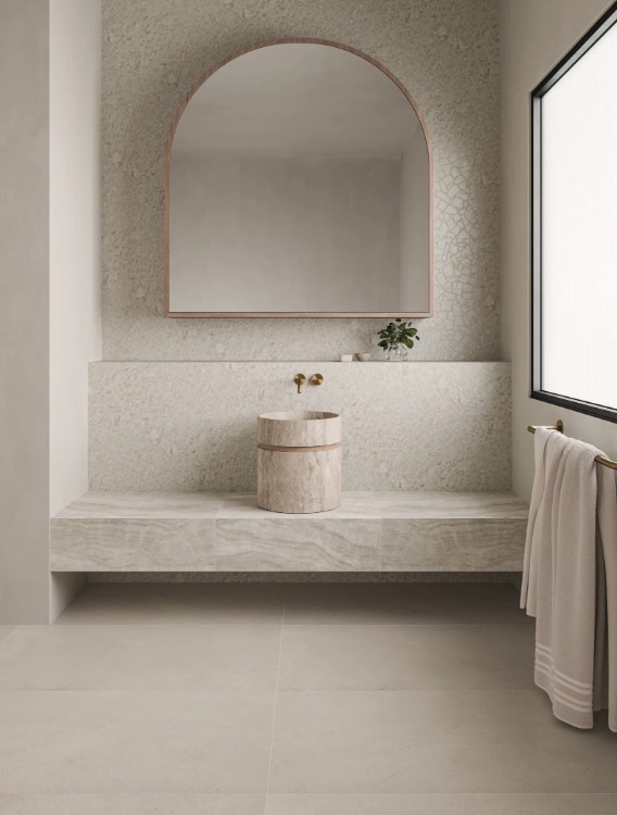 White palladiana mosaic -1