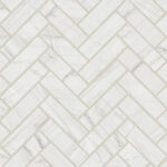 Magnifica Era Luxury Mont Blanc 1" x 4" Herringbone Satin