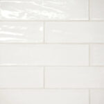 Marin 2.5" x 10" Pearl White Glossy
