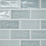 Marin 2.5" x 5" Misty Blue Glossy