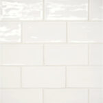Marin 2.5" x 5" Pearl White Glossy