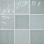 Marin 4" x 4" Misty Blue Glossy