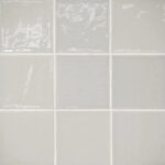 Marin 4" x 4" Pebble Grey Glossy