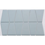 Marin Misty Blue Trapezoid Matte