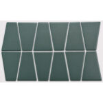 Marin Ocean Teal Trapezoid Matte