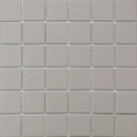 Marin Pebble Grey 2x2 Square Mosaic Matte