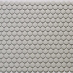 Marin Pebble Grey Penny Round Matte