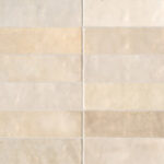 Cloe Creme Glossy 2.5" x 8"
