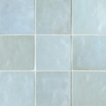 Cloe Baby Blue Glossy 5" x 5"