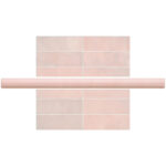 Cloe Pink Glossy 0.5" x 8" Trim