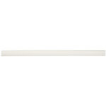 Marin 0.5" x 12" Pearl White Jolly Miter Edge Glossy